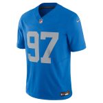 mens nike aidan hutchinson blue detroit lions vapor f.u.s.e. alternate limited jersey | Lions Shop | Detroit Lions NFL Jerseys & Caps Collection