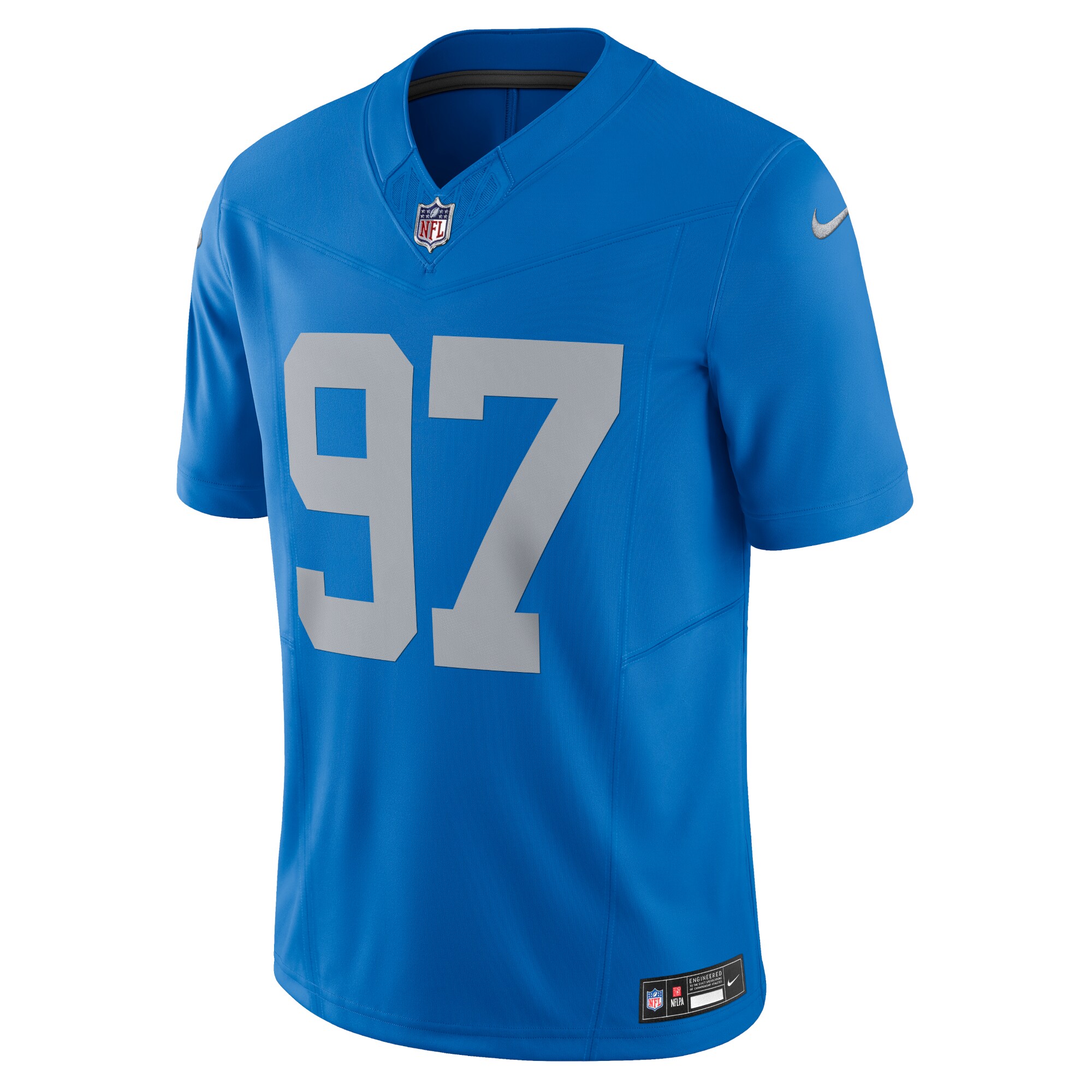 mens nike aidan hutchinson blue detroit lions vapor f.u.s.e. alternate limited jersey | Lions Shop | Detroit Lions NFL Jerseys & Caps Collection