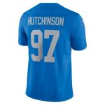 mens nike aidan hutchinson blue detroit lions vapor f.u.s.e. alternate limited jersey | Lions Shop | Detroit Lions NFL Jerseys & Caps Collection
