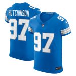 mens nike aidan hutchinson blue detroit lions vapor f.u.s.e. elite jersey | Lions Shop | Detroit Lions NFL Jerseys & Caps Collection