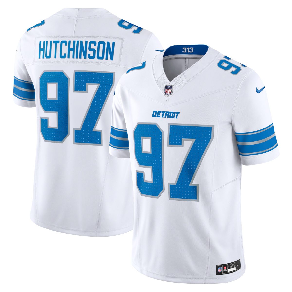 mens nike aidan hutchinson white detroit lions vapor f.u.s.e. limited jersey | Lions Shop | Detroit Lions NFL Jerseys & Caps Collection