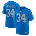 mens nike alex anzalone blue detroit lions alternate game jersey | Lions Shop | Detroit Lions NFL Jerseys & Caps Collection