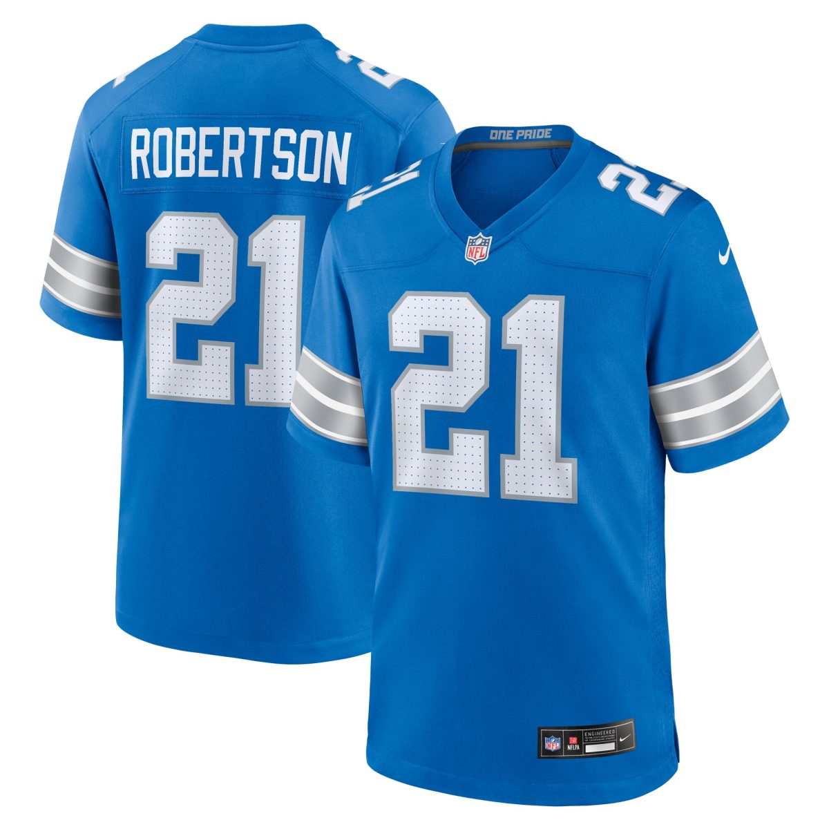 mens nike amik robertson blue detroit lions game jersey | Lions Shop | Detroit Lions NFL Jerseys & Caps Collection