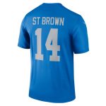 mens nike amon-ra st. brown blue detroit lions alternate legend player performance top | Lions Shop | Detroit Lions NFL Jerseys & Caps Collection