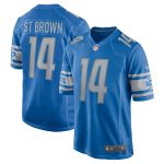 mens nike amon-ra st. brown blue detroit lions game player jersey | Lions Shop | Detroit Lions NFL Jerseys & Caps Collection