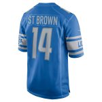 mens nike amon-ra st. brown blue detroit lions game player jersey | Lions Shop | Detroit Lions NFL Jerseys & Caps Collection