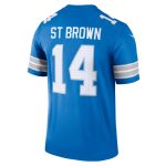 mens nike amon-ra st. brown blue detroit lions team legend player performance top | Lions Shop | Detroit Lions NFL Jerseys & Caps Collection