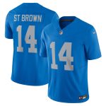 mens nike amon-ra st. brown blue detroit lions vapor f.u.s.e. alternate limited jersey | Lions Shop | Detroit Lions NFL Jerseys & Caps Collection
