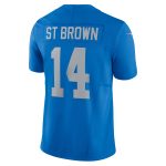 mens nike amon-ra st. brown blue detroit lions vapor f.u.s.e. alternate limited jersey | Lions Shop | Detroit Lions NFL Jerseys & Caps Collection