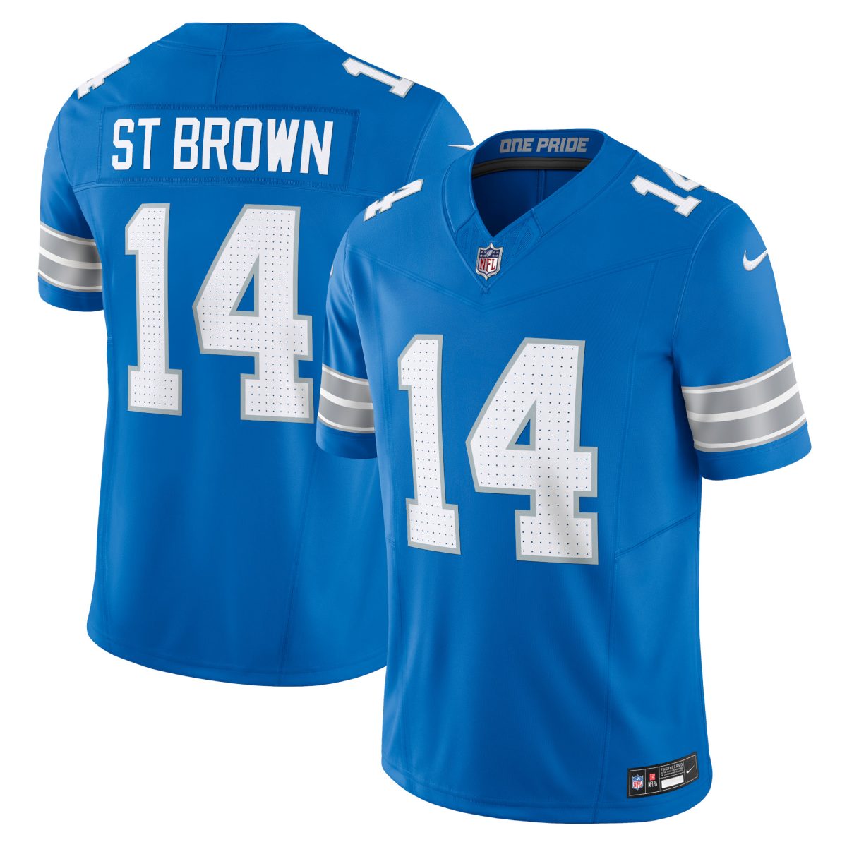 mens nike amon-ra st. brown blue detroit lions vapor f.u.s.e. limited jersey | Lions Shop | Detroit Lions NFL Jerseys & Caps Collection