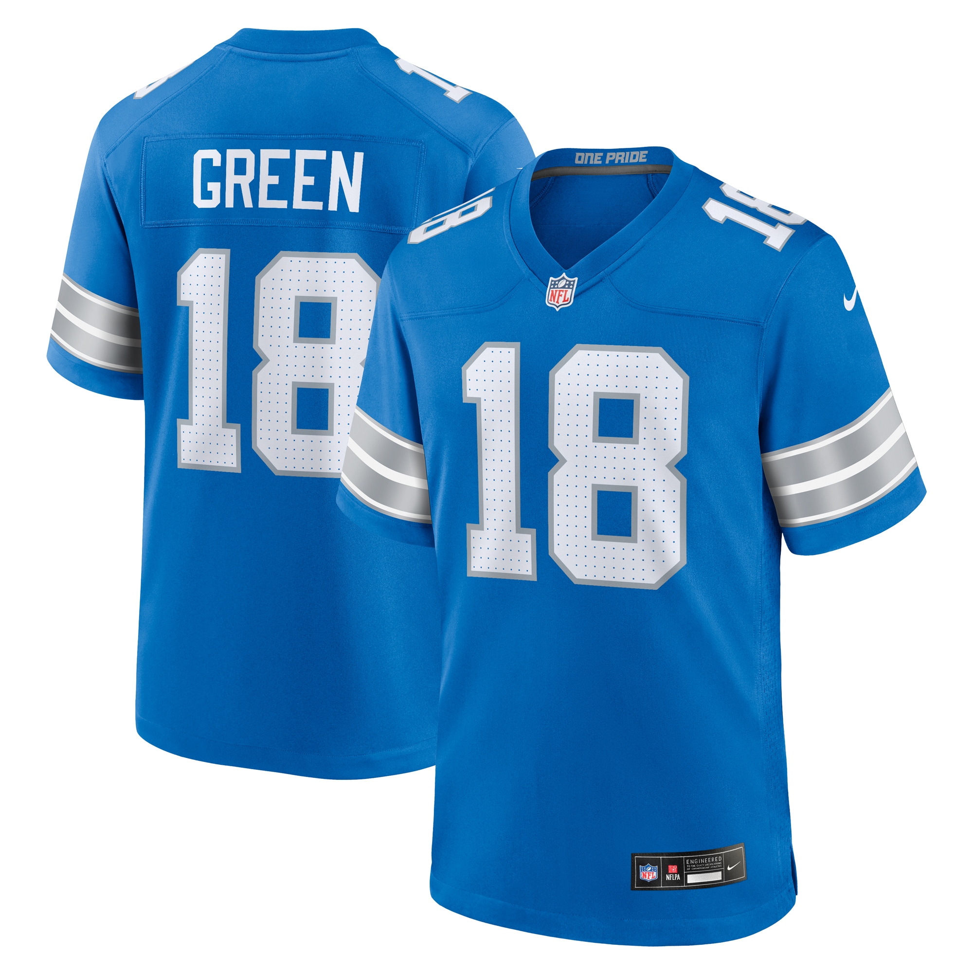 mens nike antoine green blue detroit lions team game jersey | Lions Shop | Detroit Lions NFL Jerseys & Caps Collection