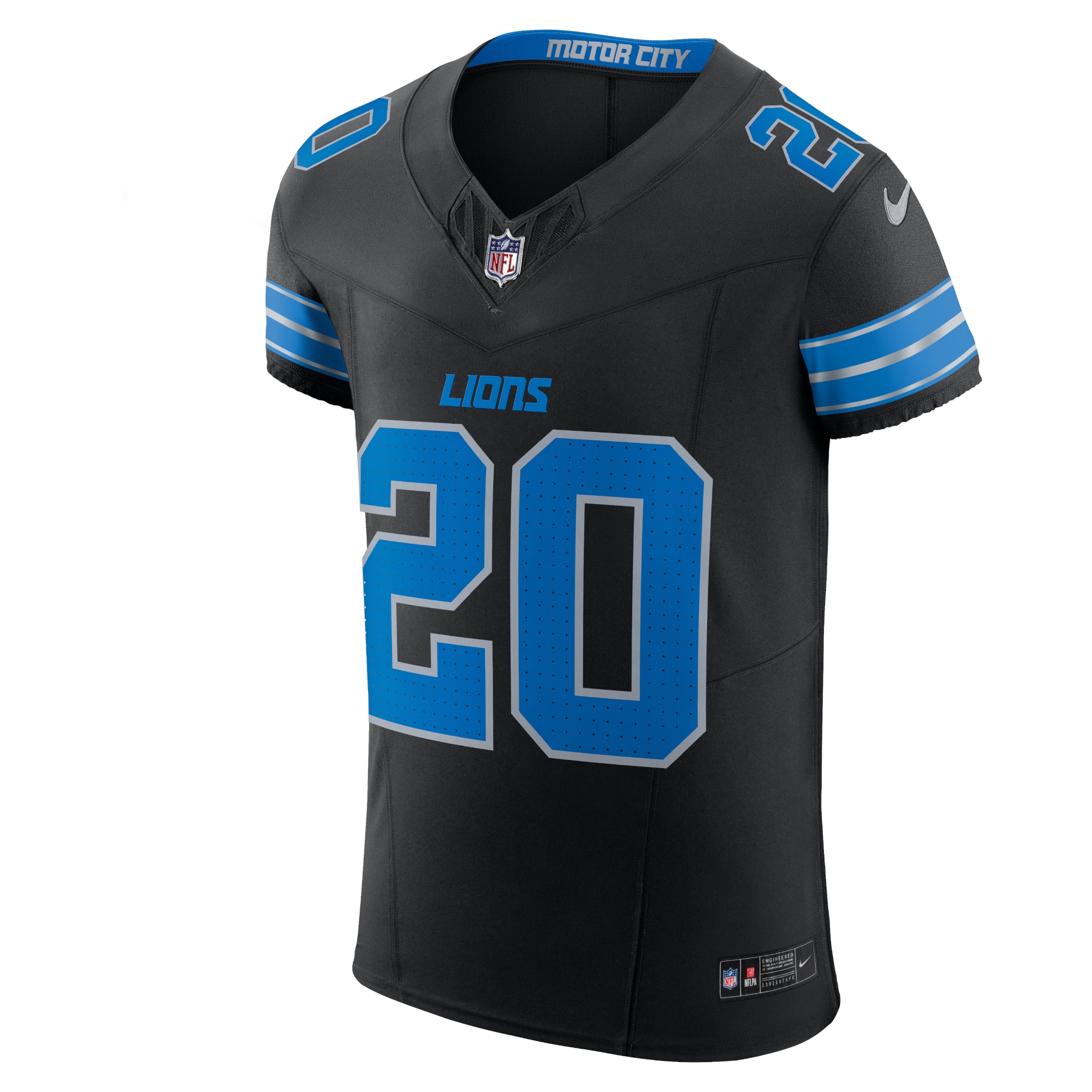mens nike barry sanders black detroit lions retired player alternate vapor f.u.s.e. elite jersey | Lions Shop | Detroit Lions NFL Jerseys & Caps Collection