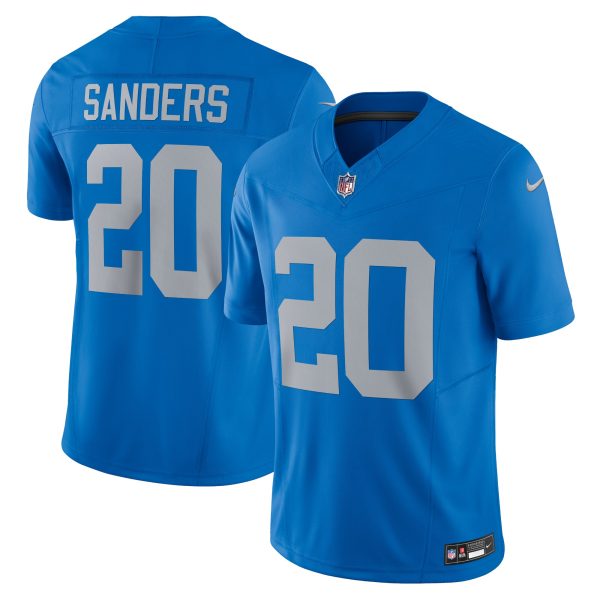 mens nike barry sanders blue detroit lions vapor f.u.s.e. alternate limited jersey | Lions Shop | Detroit Lions NFL Jerseys & Caps Collection