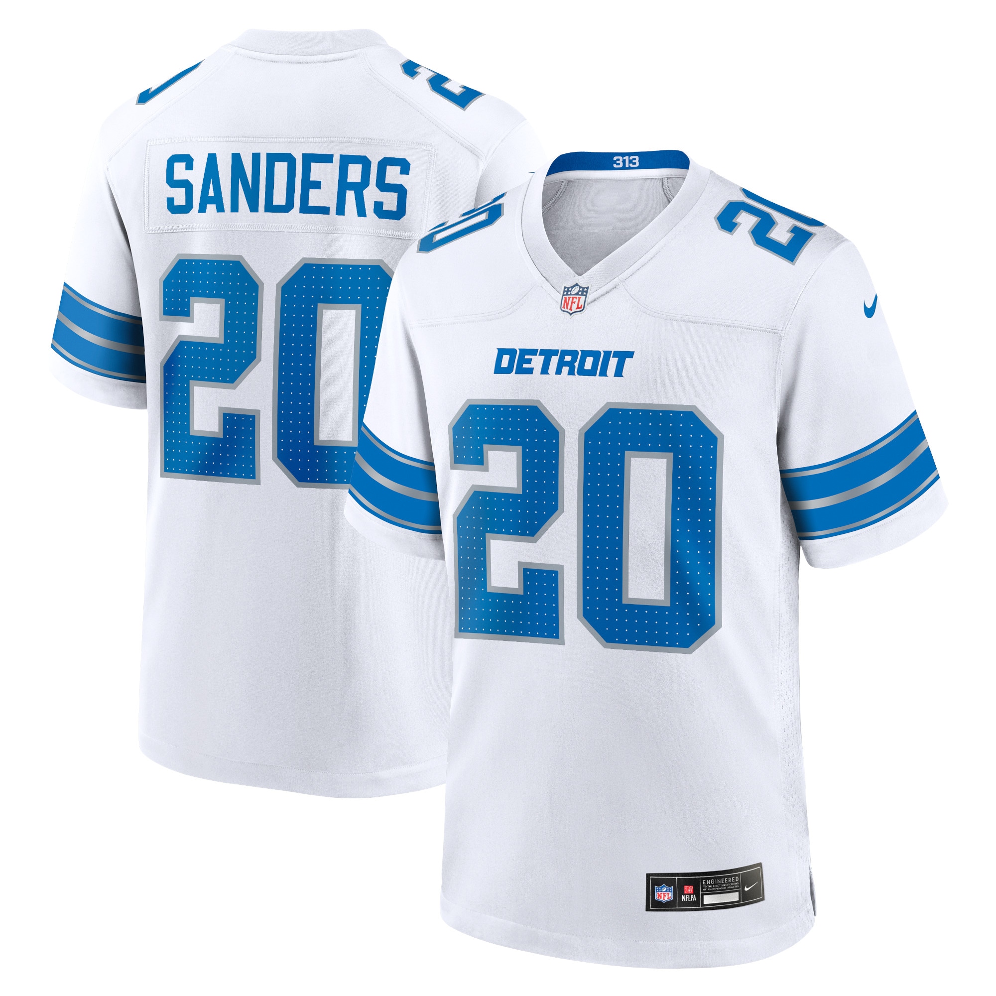 mens nike barry sanders white detroit lions retired player game jersey | Lions Shop | Detroit Lions NFL Jerseys & Caps Collection