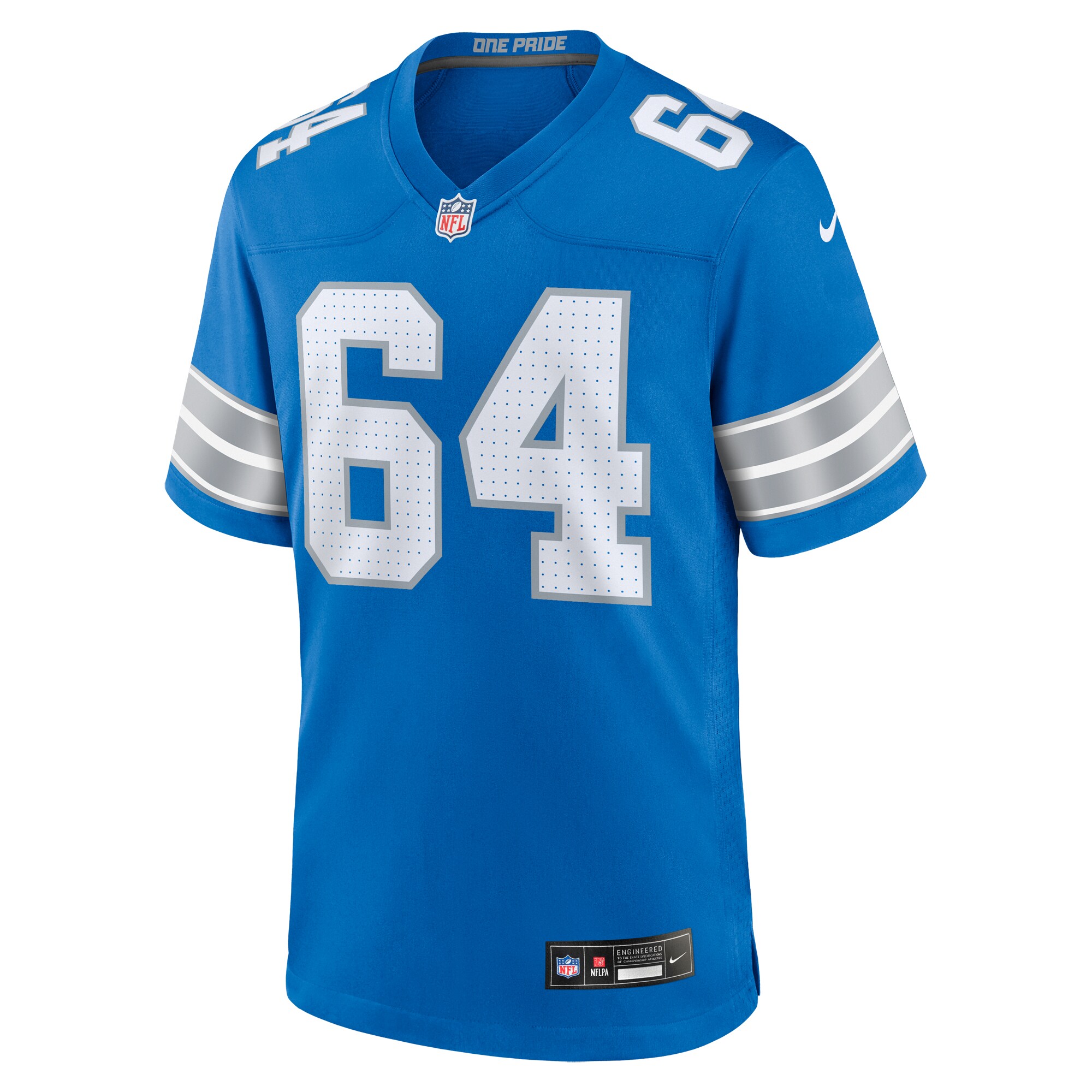 mens nike bryan hudson blue detroit lions game jersey | Lions Shop | Detroit Lions NFL Jerseys & Caps Collection