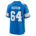 mens nike bryan hudson blue detroit lions game jersey | Lions Shop | Detroit Lions NFL Jerseys & Caps Collection