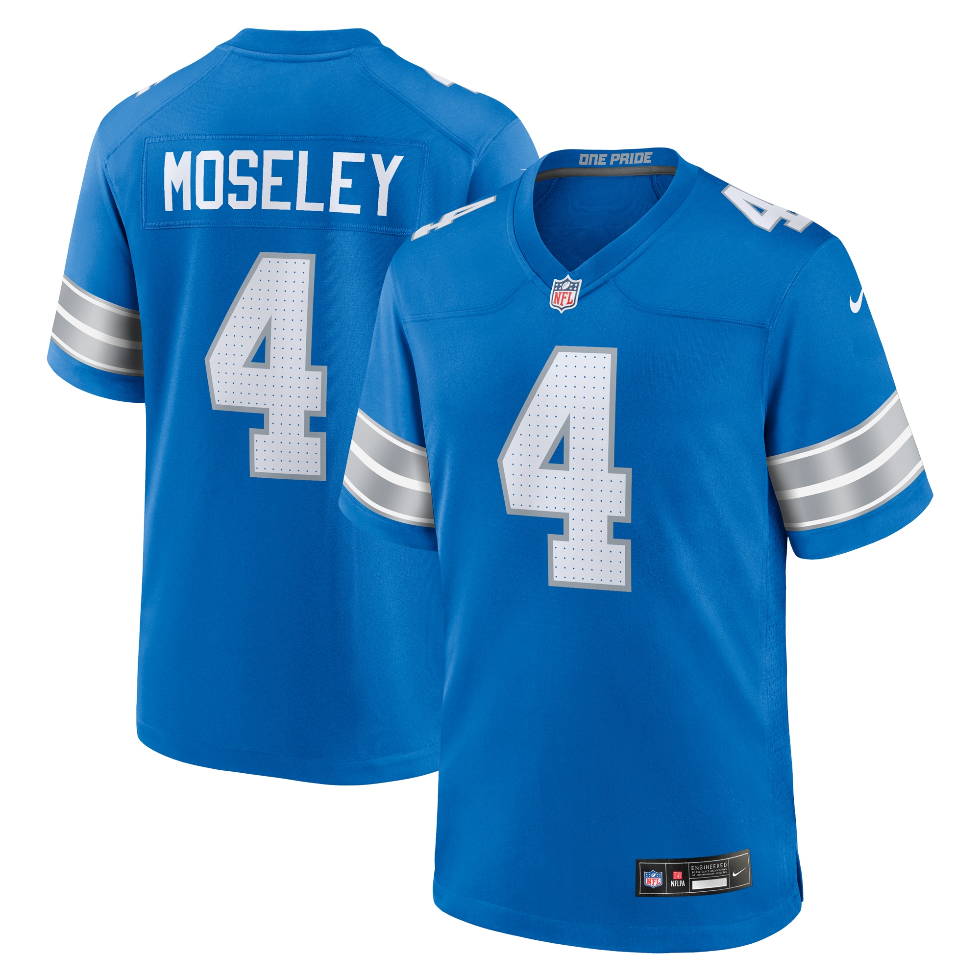 mens nike emmanuel moseley blue detroit lions team game jersey | Lions Shop | Detroit Lions NFL Jerseys & Caps Collection