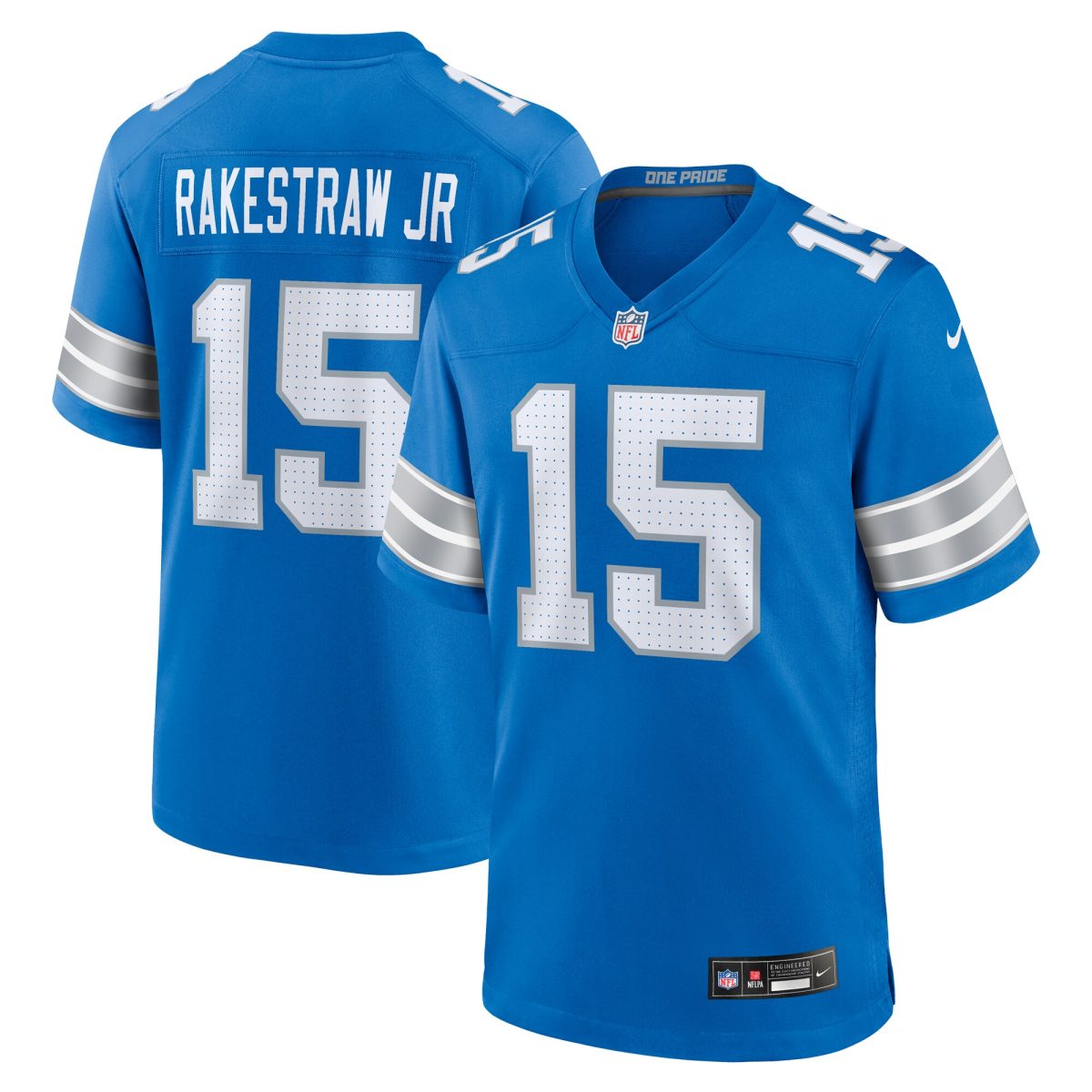 mens nike ennis rakestraw jr. blue detroit lions team game jersey | Lions Shop | Detroit Lions NFL Jerseys & Caps Collection