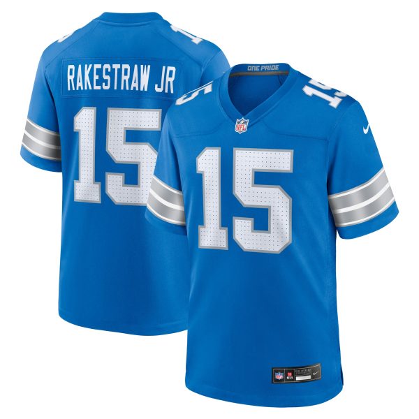 mens nike ennis rakestraw jr. blue detroit lions team game jersey | Lions Shop | Detroit Lions NFL Jerseys & Caps Collection