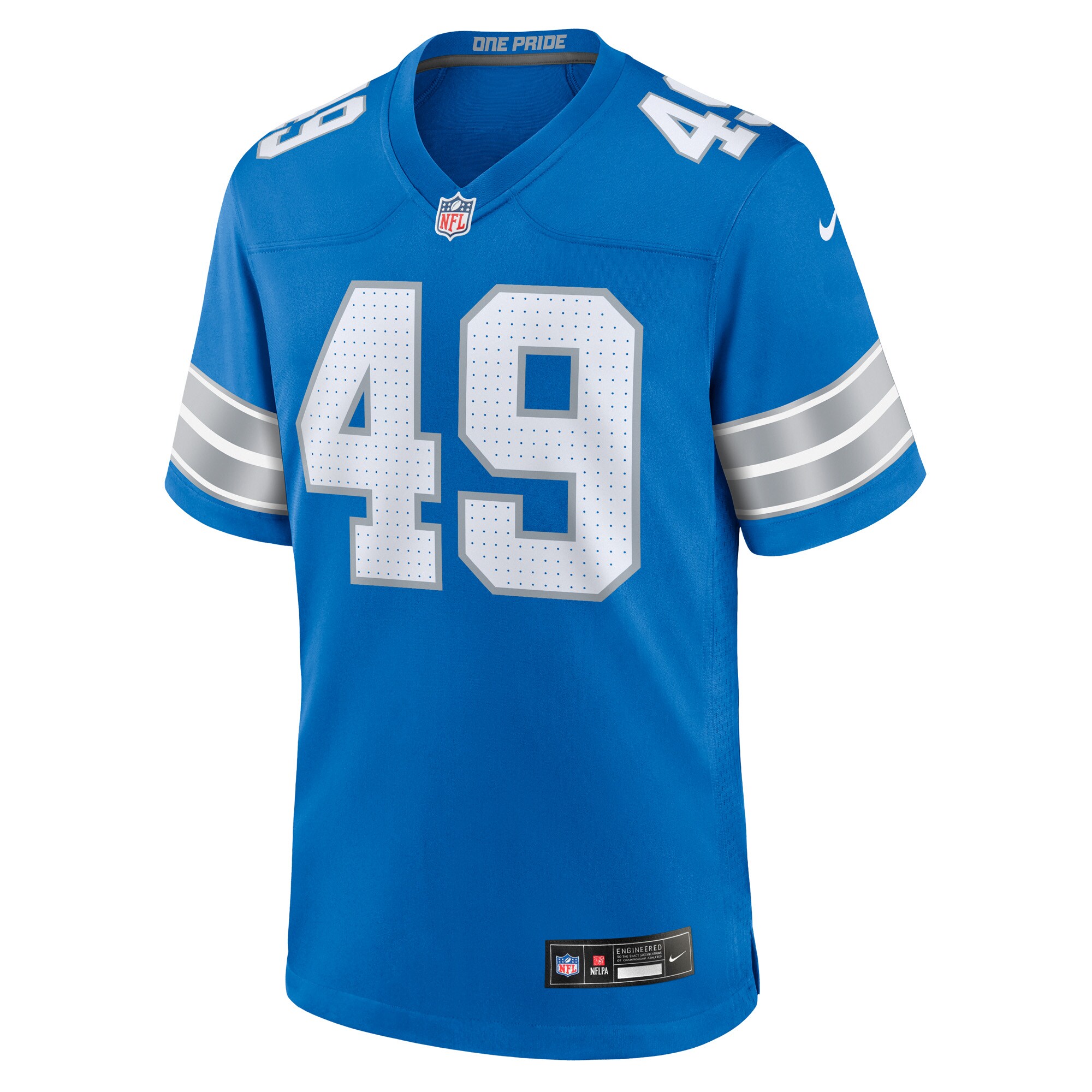 mens nike hogan hatten blue detroit lions game jersey | Lions Shop | Detroit Lions NFL Jerseys & Caps Collection