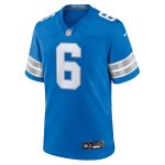 mens nike ifeatu melifonwu blue detroit lions team game jersey | Lions Shop | Detroit Lions NFL Jerseys & Caps Collection
