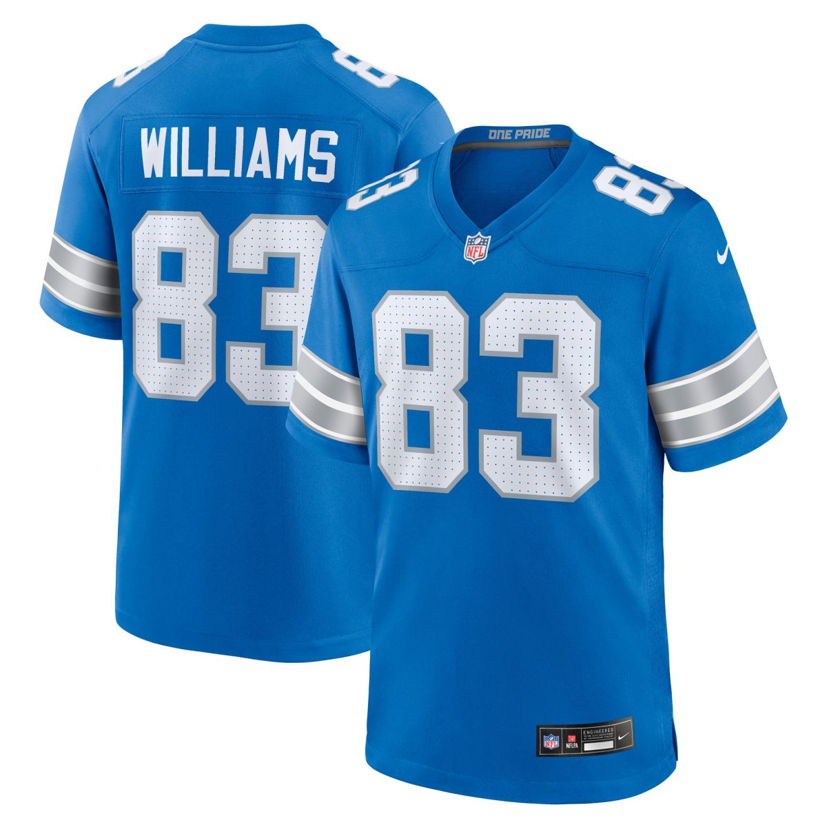 mens nike isaiah williams blue detroit lions game jersey | Lions Shop | Detroit Lions NFL Jerseys & Caps Collection