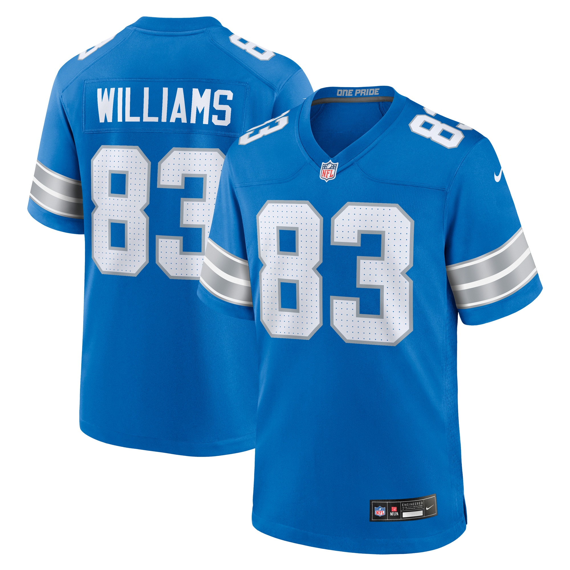 mens nike isaiah williams blue detroit lions game jersey | Lions Shop | Detroit Lions NFL Jerseys & Caps Collection