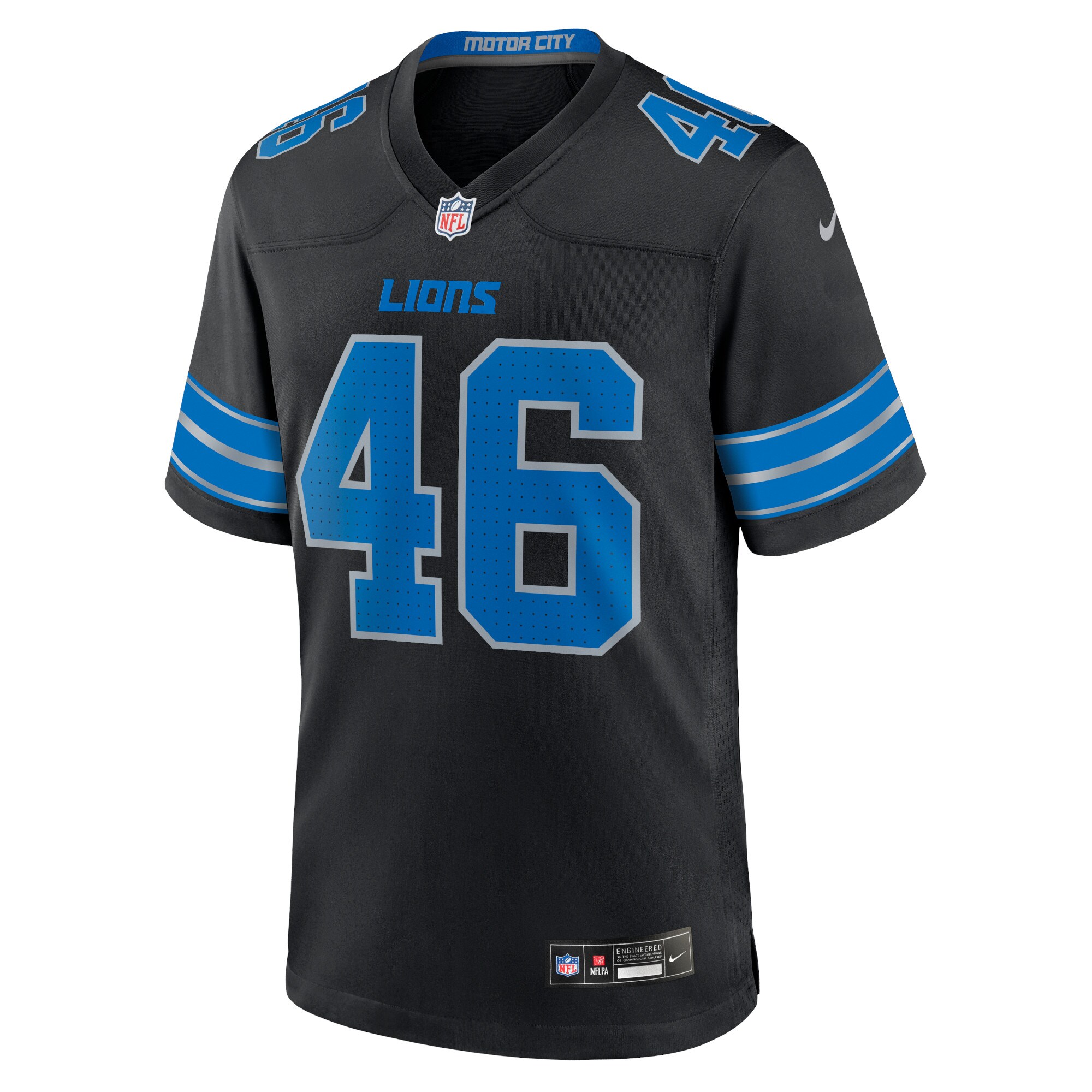 mens nike jack campbell black detroit lions 2nd alternate game jersey | Lions Shop | Detroit Lions NFL Jerseys & Caps Collection