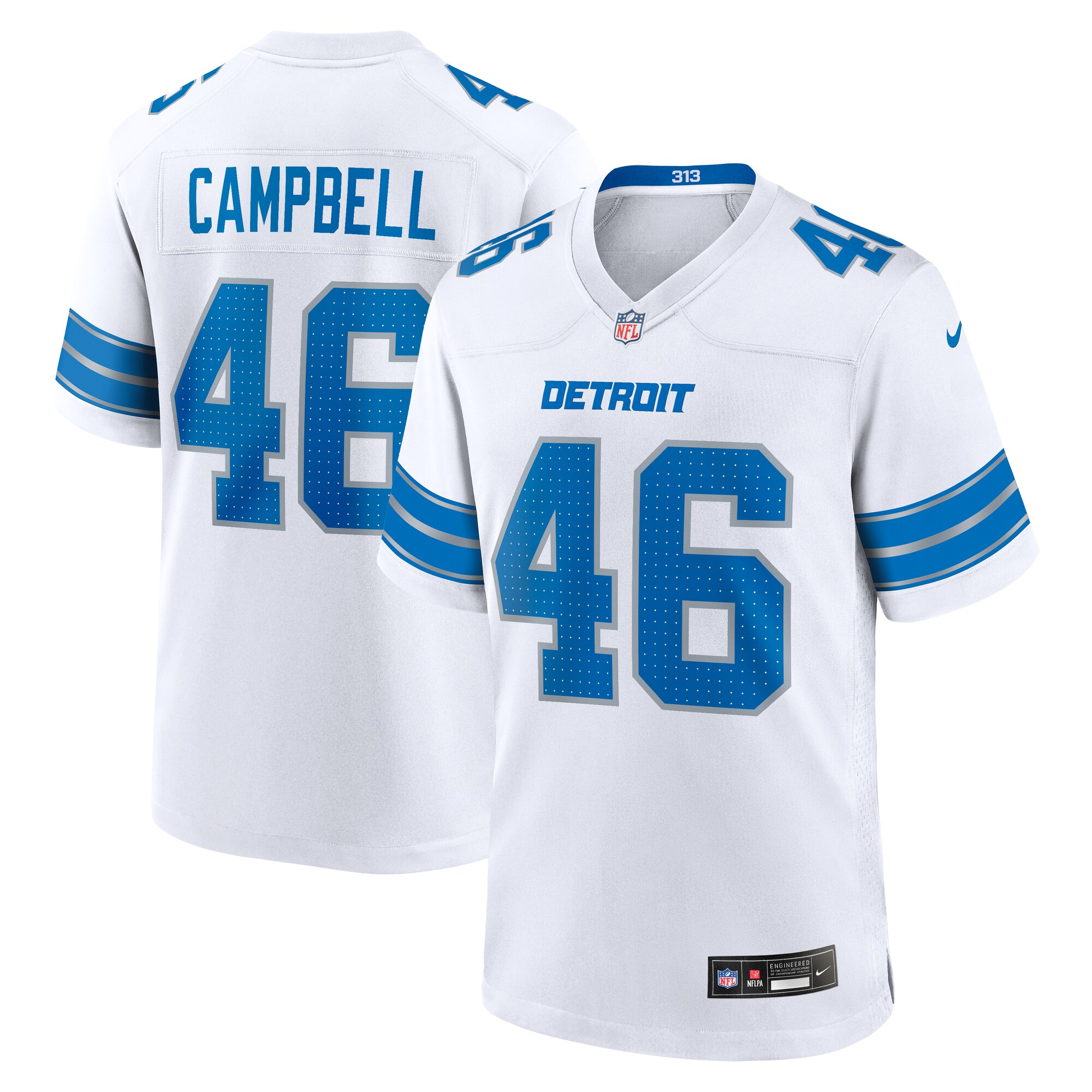 mens nike jack campbell white detroit lions white game jersey | Lions Shop | Detroit Lions NFL Jerseys & Caps Collection