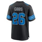 mens nike jahmyr gibbs black detroit lions 2nd alternate game jersey | Lions Shop | Detroit Lions NFL Jerseys & Caps Collection