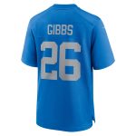 mens nike jahmyr gibbs blue detroit lions alternate game jersey | Lions Shop | Detroit Lions NFL Jerseys & Caps Collection