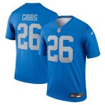 mens nike jahmyr gibbs blue detroit lions alternate legend player performance top | Lions Shop | Detroit Lions NFL Jerseys & Caps Collection