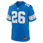 mens nike jahmyr gibbs blue detroit lions game jersey | Lions Shop | Detroit Lions NFL Jerseys & Caps Collection