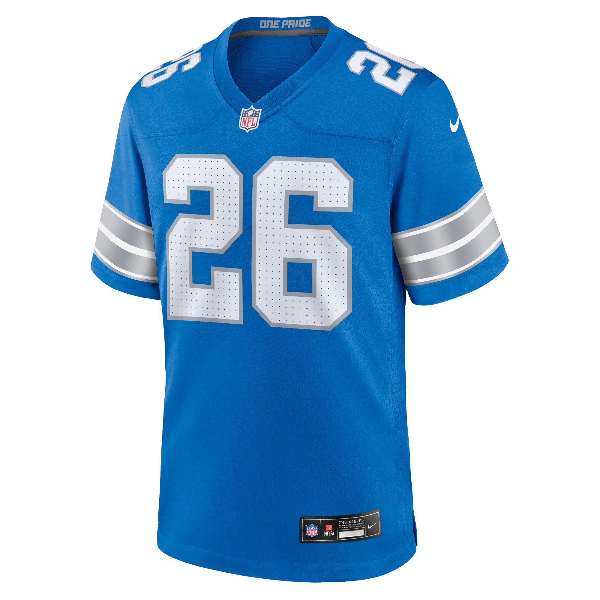 mens nike jahmyr gibbs blue detroit lions game jersey | Lions Shop | Detroit Lions NFL Jerseys & Caps Collection