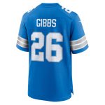 mens nike jahmyr gibbs blue detroit lions game jersey | Lions Shop | Detroit Lions NFL Jerseys & Caps Collection