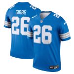 mens nike jahmyr gibbs blue detroit lions team legend player performance top | Lions Shop | Detroit Lions NFL Jerseys & Caps Collection
