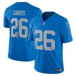 mens nike jahmyr gibbs blue detroit lions vapor f.u.s.e. alternate limited jersey | Lions Shop | Detroit Lions NFL Jerseys & Caps Collection