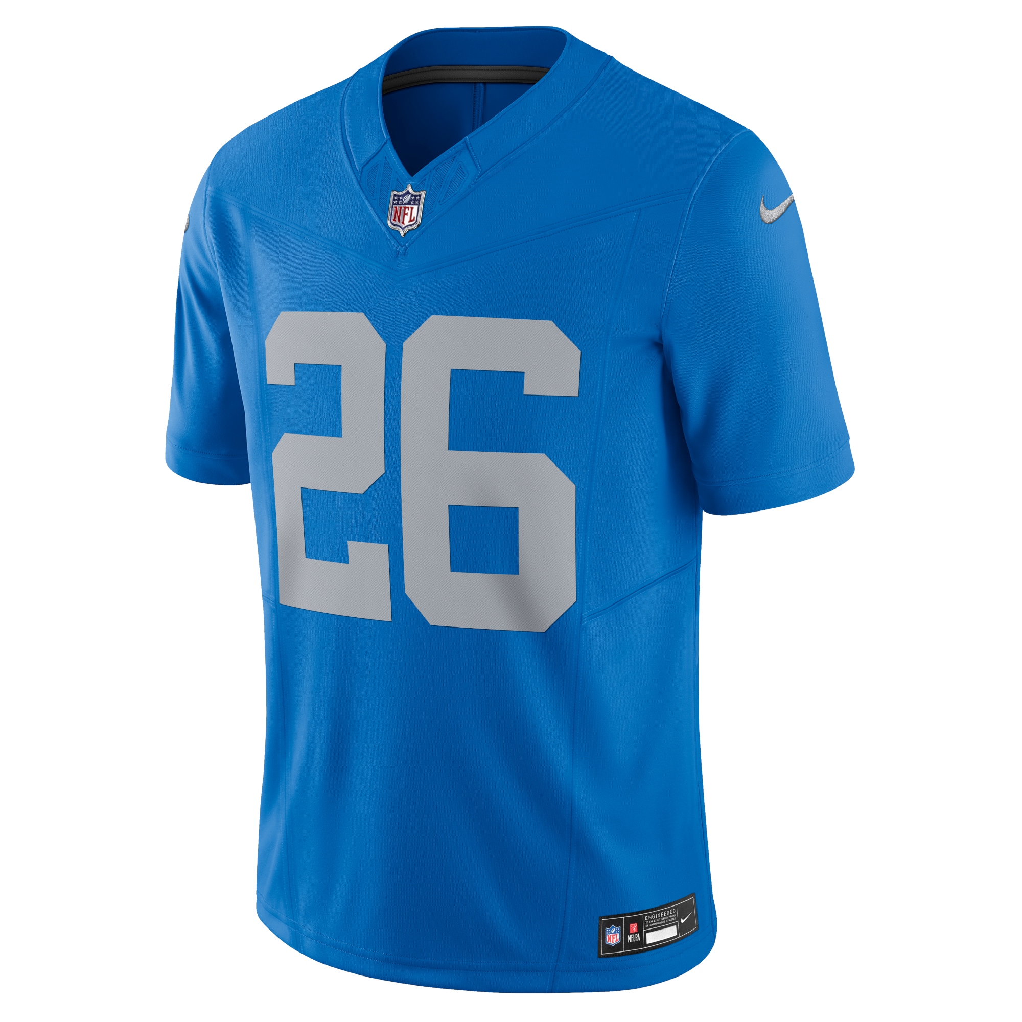 mens nike jahmyr gibbs blue detroit lions vapor f.u.s.e. alternate limited jersey | Lions Shop | Detroit Lions NFL Jerseys & Caps Collection