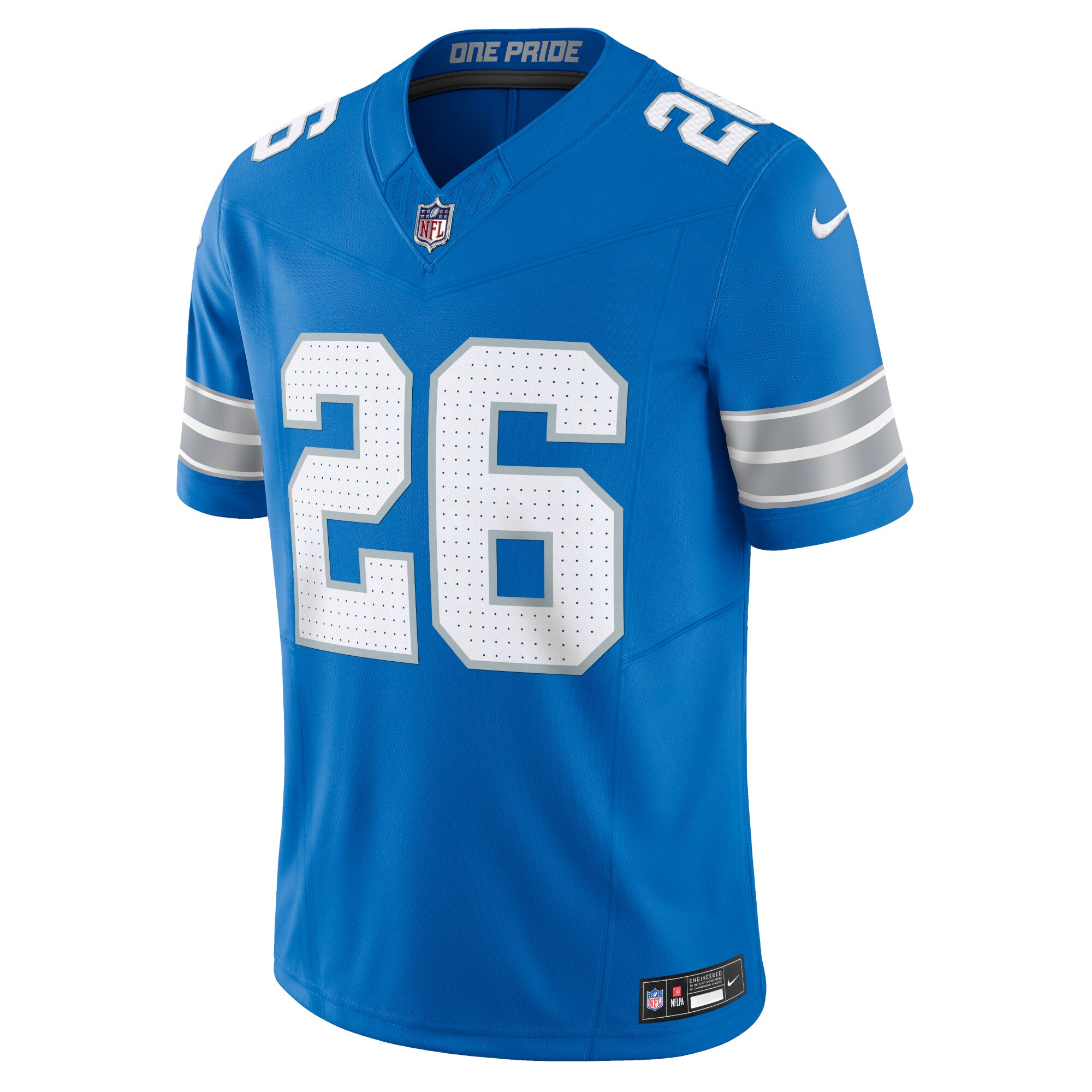 mens nike jahmyr gibbs blue detroit lions vapor f.u.s.e. limited jersey | Lions Shop | Detroit Lions NFL Jerseys & Caps Collection