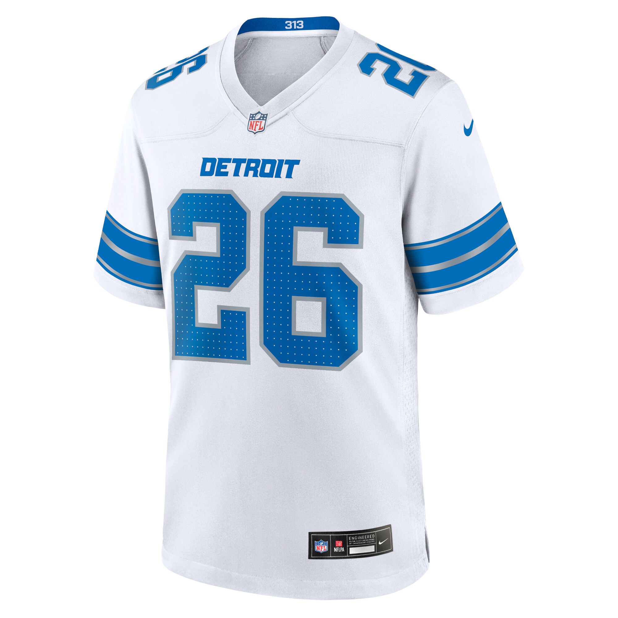 mens nike jahmyr gibbs white detroit lions game jersey | Lions Shop | Detroit Lions NFL Jerseys & Caps Collection