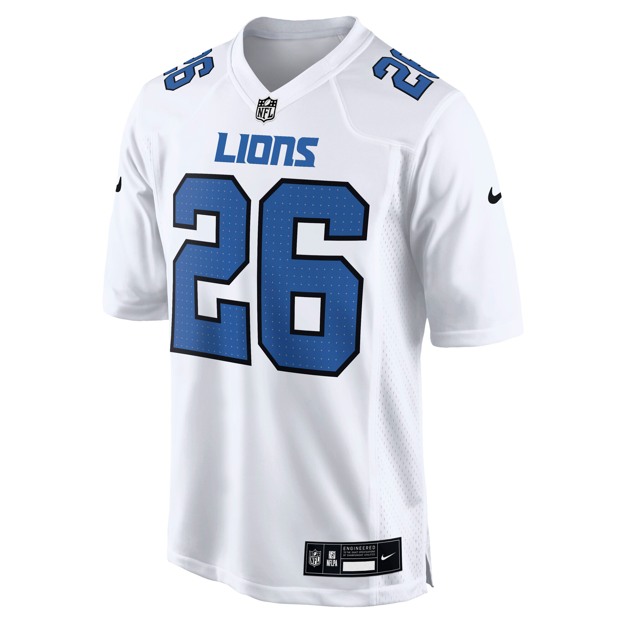 mens nike jahmyr gibbs white detroit lions tundra fashion game jersey | Lions Shop | Detroit Lions NFL Jerseys & Caps Collection