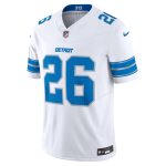 mens nike jahmyr gibbs white detroit lions vapor f.u.s.e. limited jersey | Lions Shop | Detroit Lions NFL Jerseys & Caps Collection