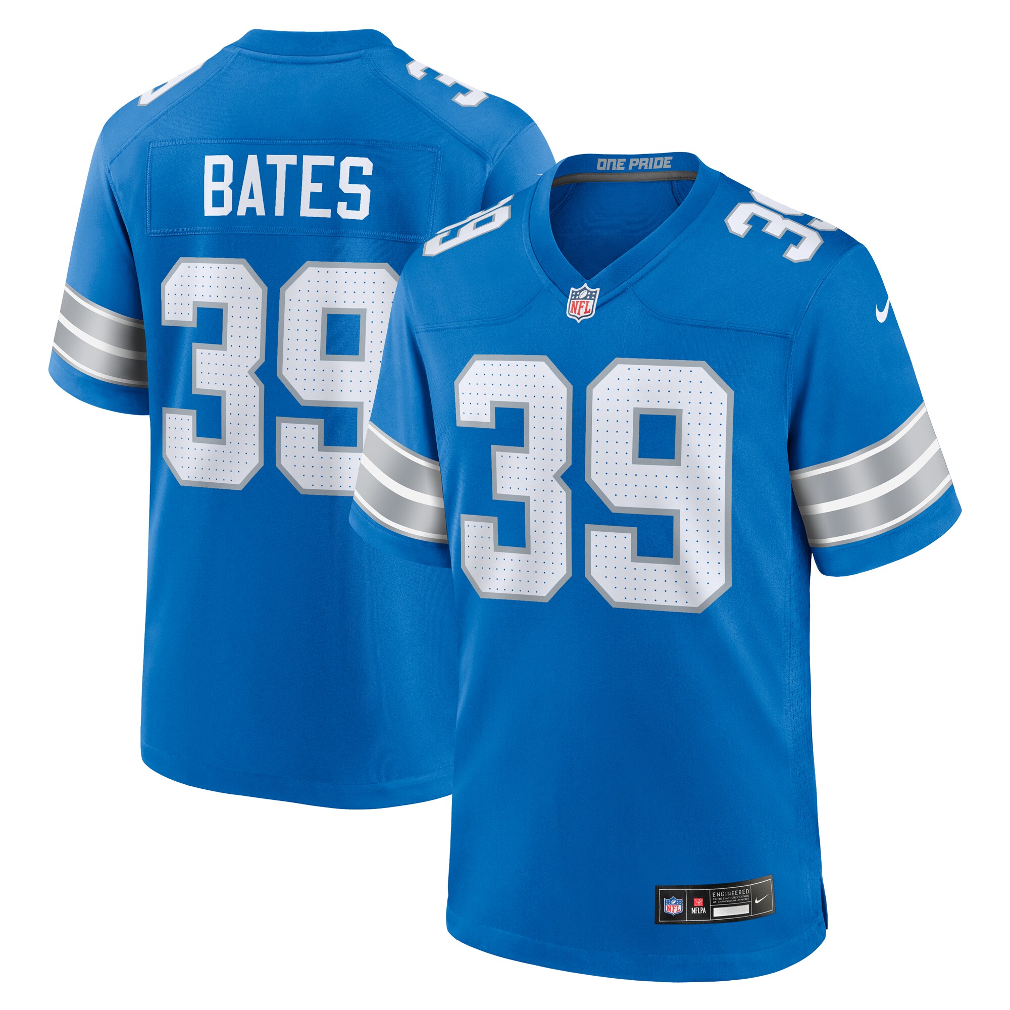 mens nike jake bates blue detroit lions team game jersey | Lions Shop | Detroit Lions NFL Jerseys & Caps Collection