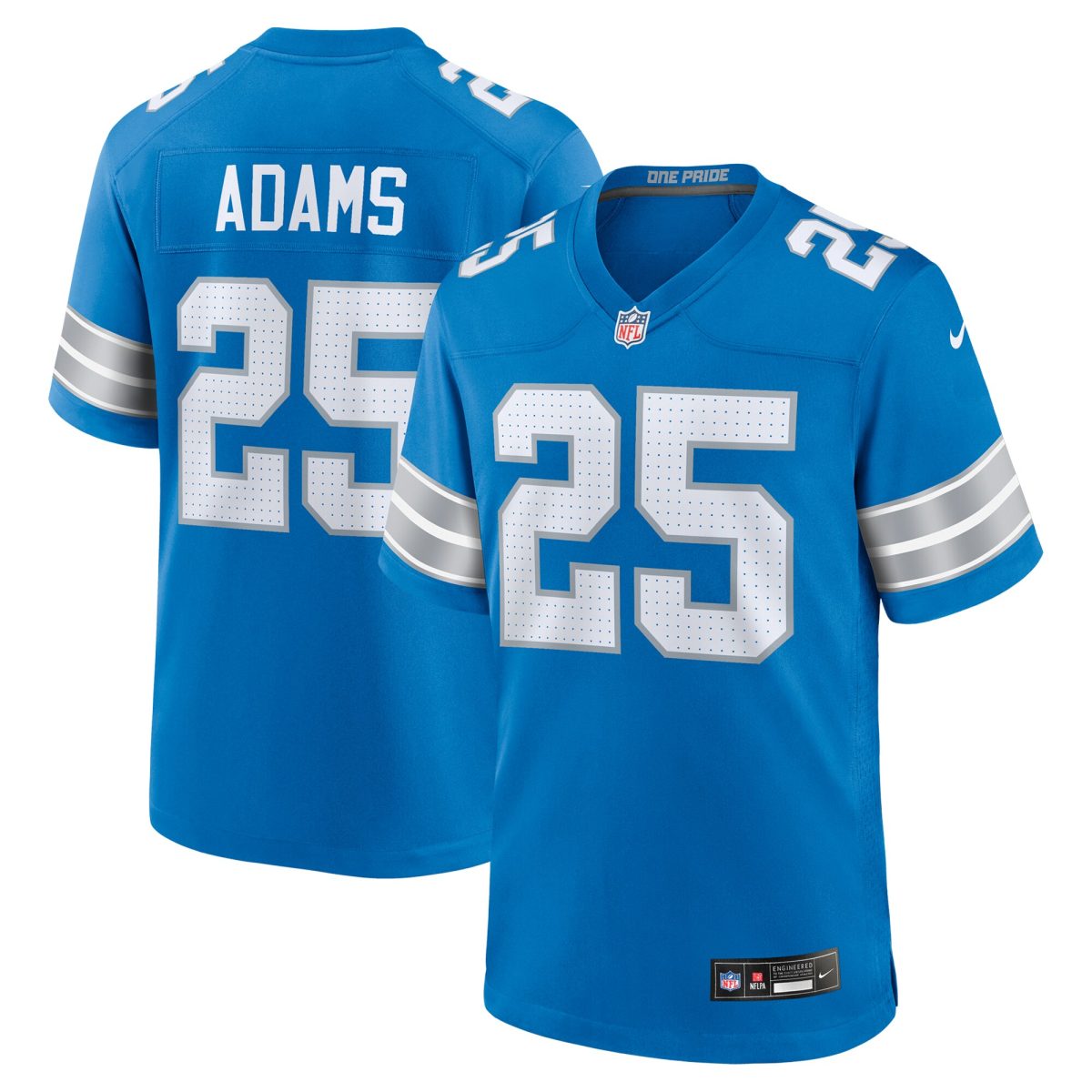 mens nike jamal adams blue detroit lions team game jersey | Lions Shop | Detroit Lions NFL Jerseys & Caps Collection