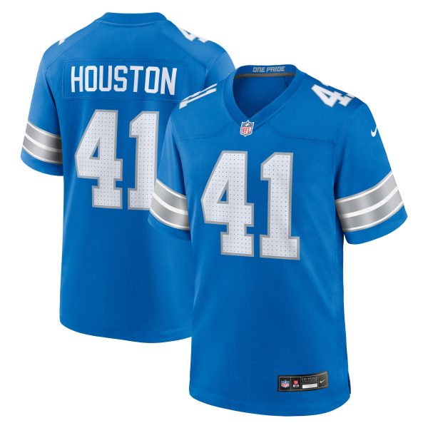 mens nike james houston blue detroit lions team game jersey | Lions Shop | Detroit Lions NFL Jerseys & Caps Collection