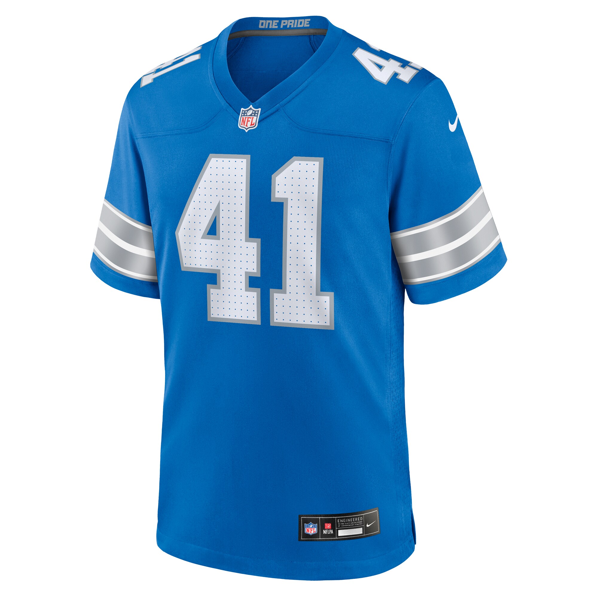 mens nike james houston blue detroit lions team game jersey | Lions Shop | Detroit Lions NFL Jerseys & Caps Collection