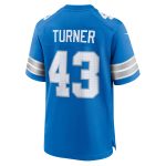 mens nike james turner blue detroit lions game jersey | Lions Shop | Detroit Lions NFL Jerseys & Caps Collection