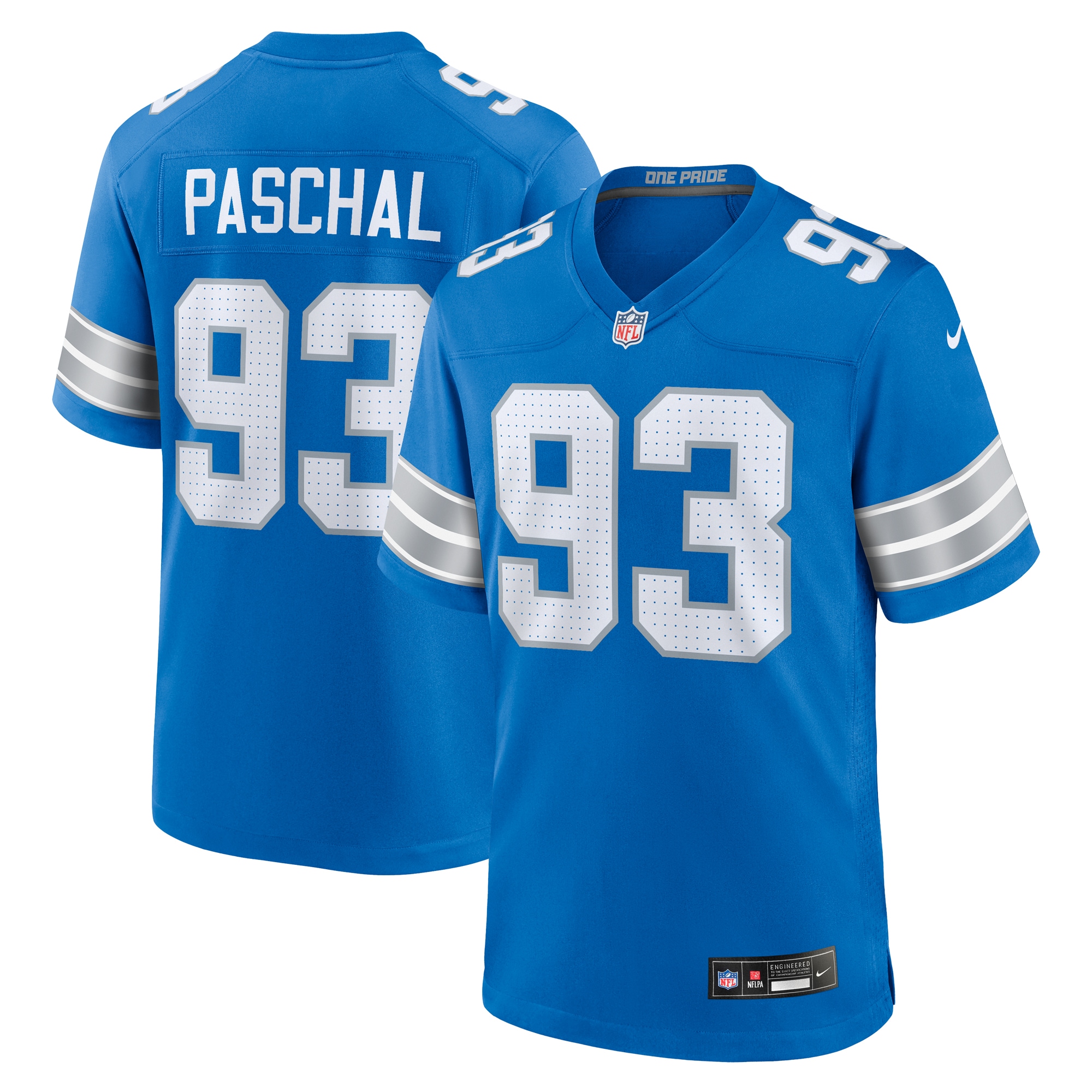 mens nike josh paschal blue detroit lions team game jersey | Lions Shop | Detroit Lions NFL Jerseys & Caps Collection