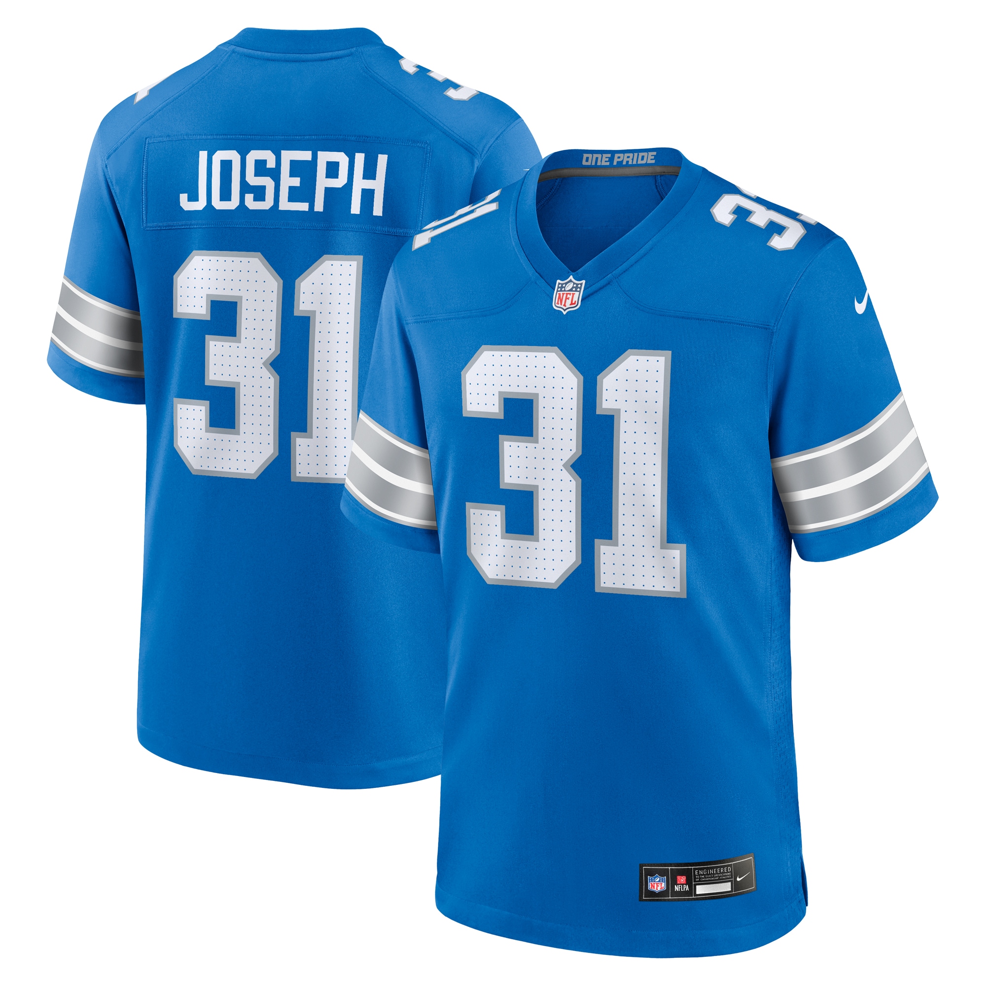 mens nike kerby joseph blue detroit lions team game jersey | Lions Shop | Detroit Lions NFL Jerseys & Caps Collection