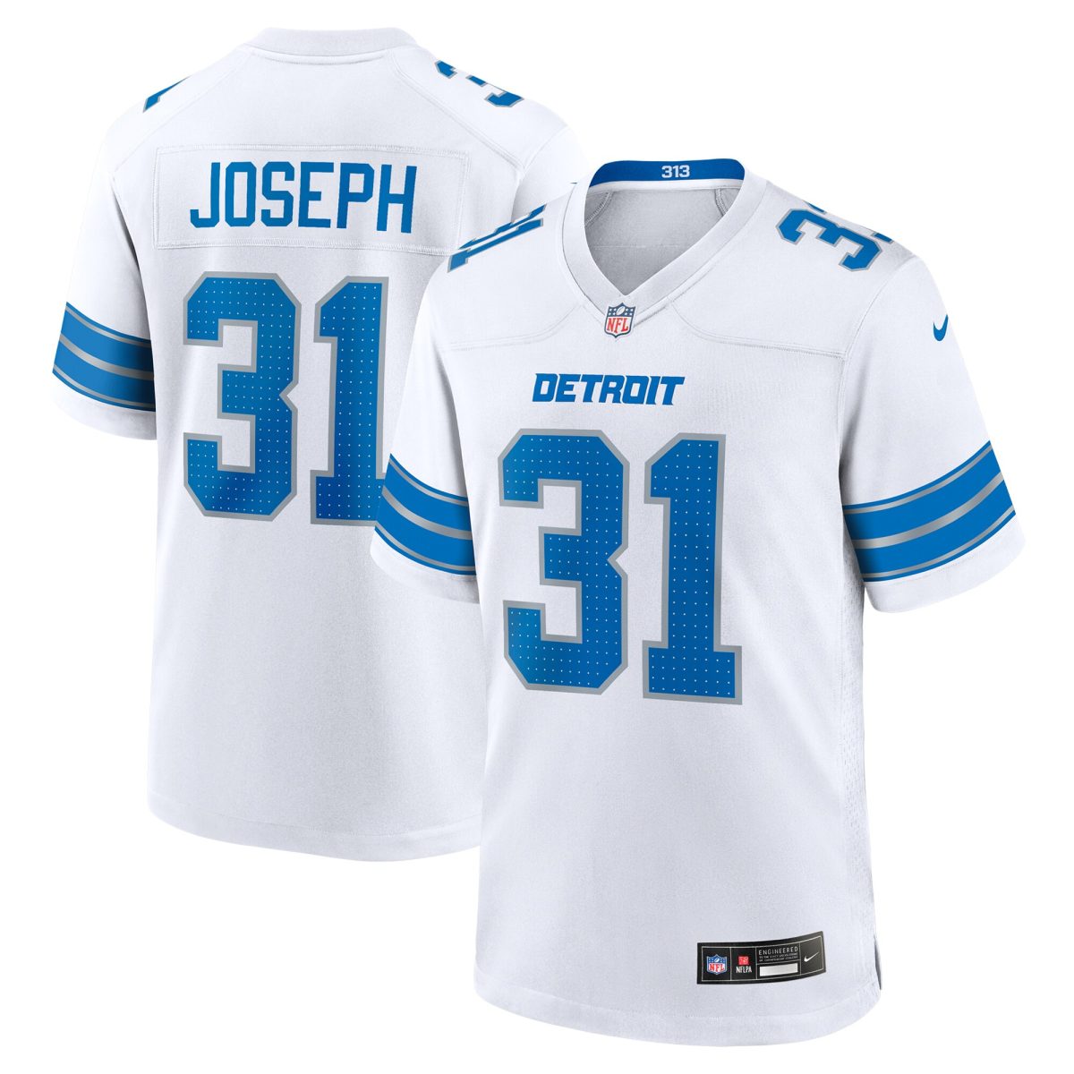 mens nike kerby joseph white detroit lions game jersey | Lions Shop | Detroit Lions NFL Jerseys & Caps Collection